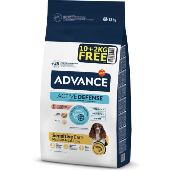 Advance Dog Sensıtıve Salmon&rıce 10+2 Bonus Paket - Advance