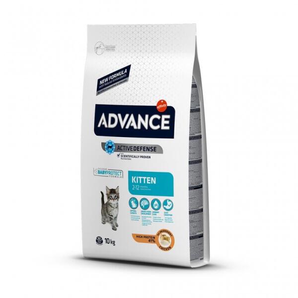 Advance Kitten Tavuklu ve Pirinçli Yavru Kedi Maması 10 KG - 1