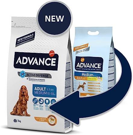 Advance Medium Adult Chicken Tavuklu Orta Irk Yetişkin Köpek Maması 3 KG - 2