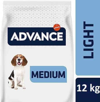 Advance Medium Light Tavuklu Orta Irk Yetişkin Diyet Köpek Maması 12 KG - 2