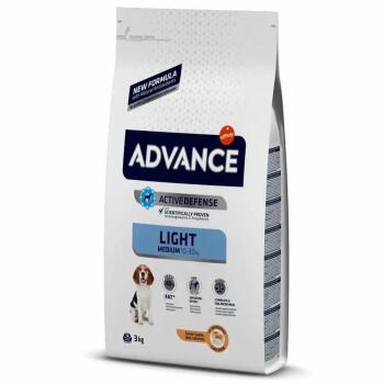 Advance Medium Light Tavuklu Orta Irk Yetişkin Diyet Köpek Maması 3 KG - 1