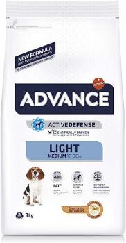 Advance Medium Light Tavuklu Orta Irk Yetişkin Diyet Köpek Maması 3 KG - 4