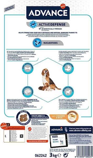 Advance Mother Dog Initial Tavuklu Yavru Köpek Maması 3 KG - 4