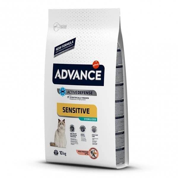 Advance Somonlu Kısırlaştırılmış Kedi Maması 10 Kg - Advance
