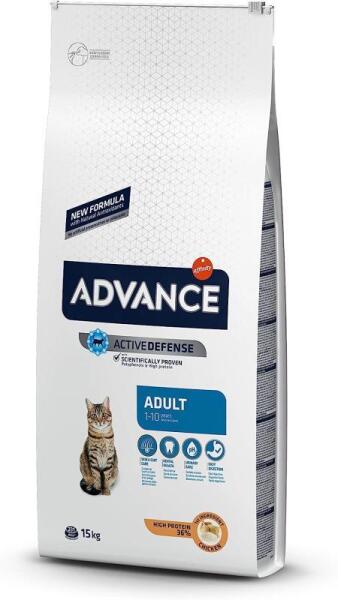 Advance Tavuklu ve Pirinçli Yetişkin Kedi Maması 15 KG - Advance