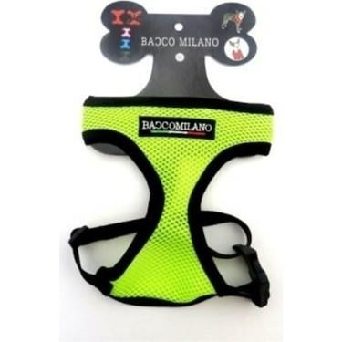 Bacco Milano Göğüs Tasması Large Yeşil - Bacco Milano