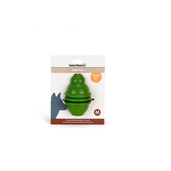 Beeztees Sumo Dayanıklı Dental Oyuncak M Yeşil - Beeztees 