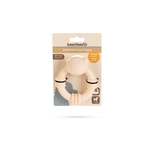 Beeztees Sumo Mını Dental Oyuncak Pembe 9,5x10,5 - 1