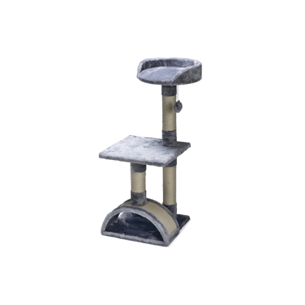 Beeztees Tırmalama Direği Gri 35x35x82 - 1