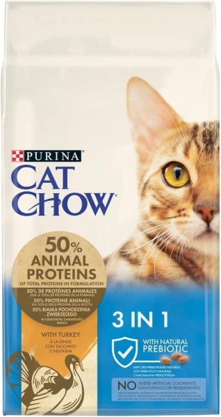 Cat Chow Felina 3in1 Hindili Yetişkin Kedi Maması 15 Kg - 3
