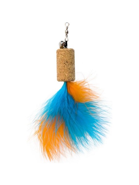 Cat Toys & Accessories Tüylü Mantar Mavi Turuncu - Eastland