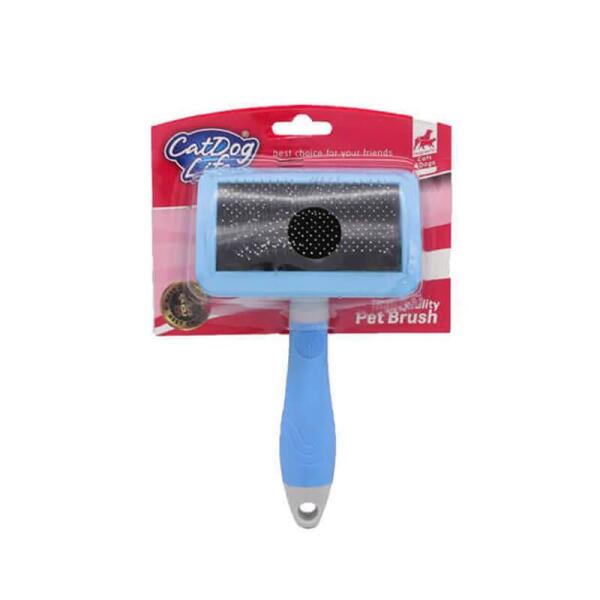 Catdog Life Kedi Köpekler İnce Telli Fırça Small Mavi - Catdog Life