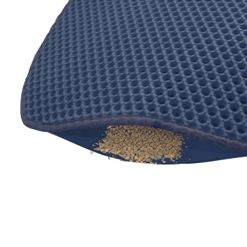 Cattie Taraklı Model Kum Toplayıcı Fonksiyonel Kedi Paspası Navy Blue - Kedi Model M Boy - 3