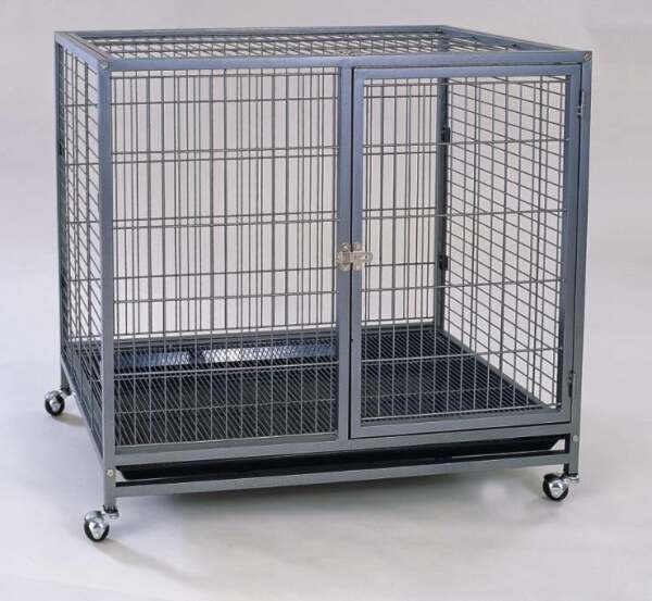 Dayang Köpek Kafesi Galveniz Teker.95x57x87 - Dayang