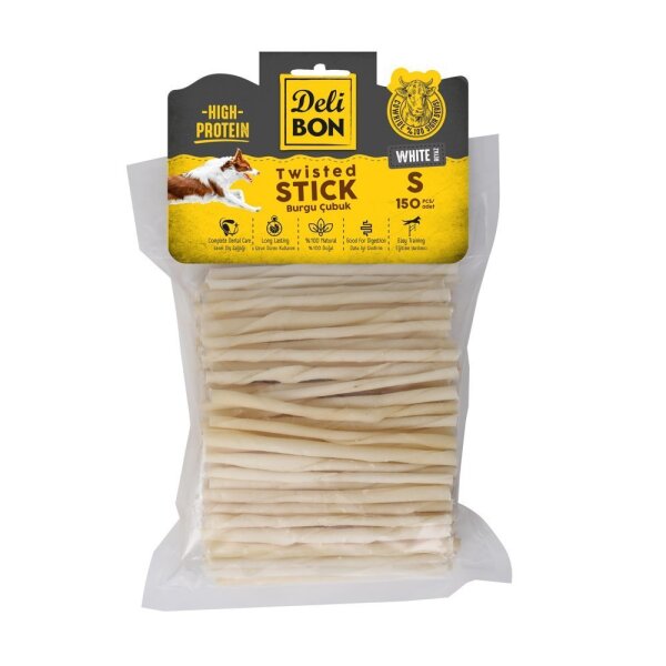 Delibon Deri Burgu Çubuk İnce 150 Li Paket Beyaz - Delibon