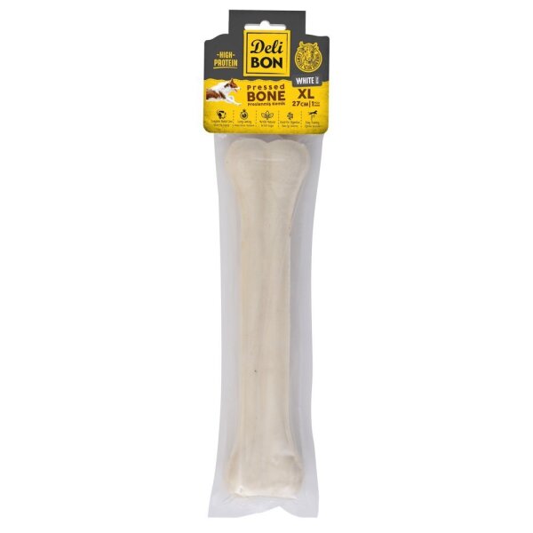 Delibon Deri Kemik 27 Cm M 1 Li Paket Beyaz - Delibon