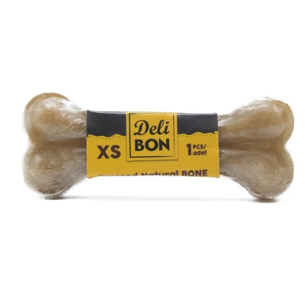 Delibon Deri Kemik 7 Cm Xs 1 Li Vakum Naturel - Delibon