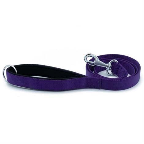 Doggie Konfor Dokuma Gezdirme Tasması Mor 3x100 cm - Doggie
