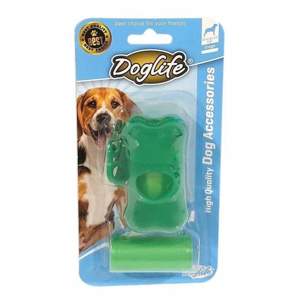 Doglife Dışkı Toplama Poşeti 2'li Yeşil - Dog Life