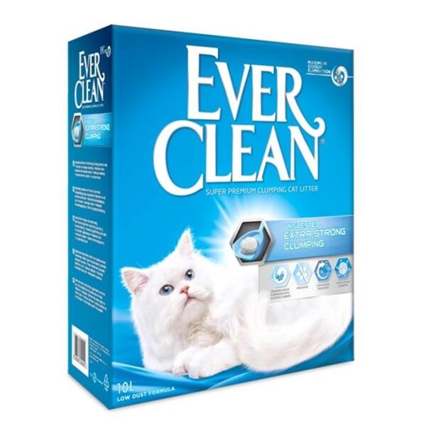 Ever Clean Extra Strength Kokusuz Topaklanan Kedi Kumu 10 Lt - Ever Clean