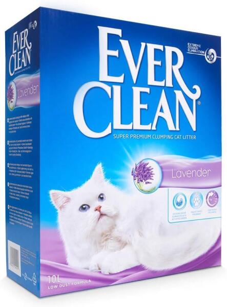 Ever Clean Lavender Kokulu Topaklanan Kedi Kumu 10 Lt - Ever Clean