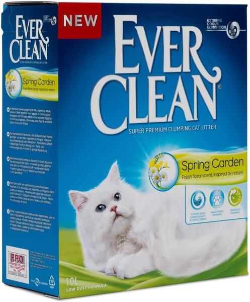 Ever Clean Spring Garden Topaklanan Kedi Kumu 10 Lt - Ever Clean