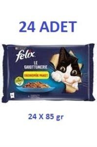 Felix Somon Kedi Yaş Maması Eko Paket 85 Gr 24 Lü - 2