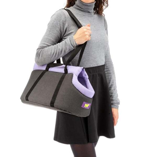 Ferplast Borsello 40 Taşıma Çantası Lila 35x20x15 Cm - 3