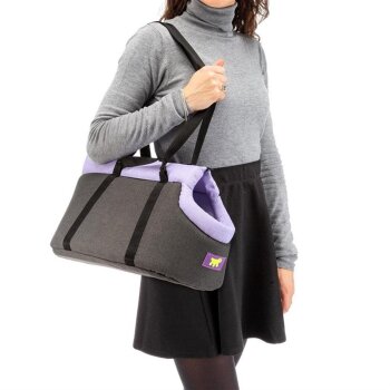 Ferplast Borsello 50 Taşıma Çantası Lila 43x24x24 cm - 2