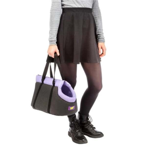 Ferplast Borsello 60 Taşıma Çantası Lila 48x26x26 cm - 3