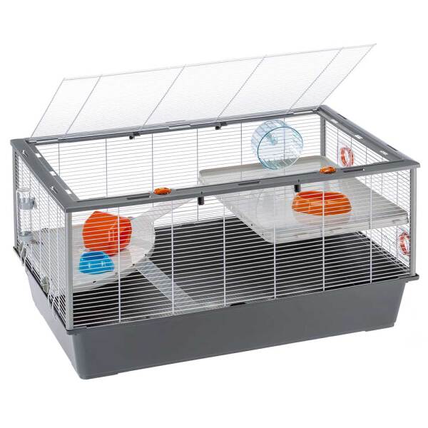Ferplast Criceti 100 Tavşan ve Guine Pig Kafesi Beyaz - 1