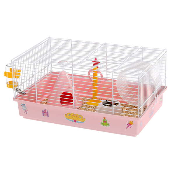 Ferplast Cricetti 9 Princess Temalı Kemirgen Kafesi - Ferplast