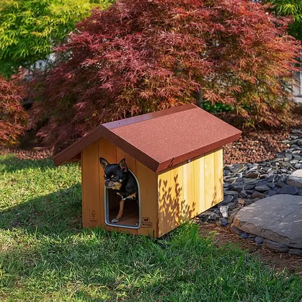 Ferplast Domus Canile Ahşap Köpek Kulübesi Small-SADECE İSTANBUL İÇİ TESLİMATA UYGUNDUR - 2