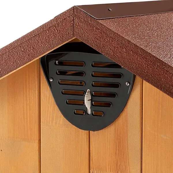 Ferplast Domus Canile Ahşap Köpek Kulübesi Small-SADECE İSTANBUL İÇİ TESLİMATA UYGUNDUR - 4