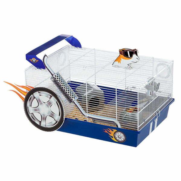 Ferplast Dragster Yarış Arabası Temalı Hamster Kafesi - Ferplast