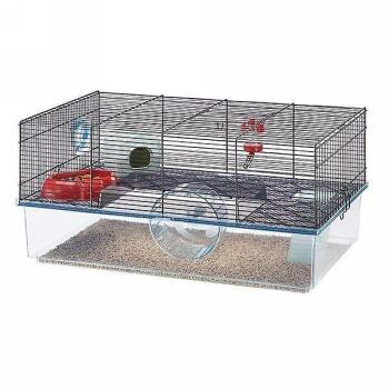  Ferplast Favola Çift Katlı Hamster Kafesi Siyah - 1