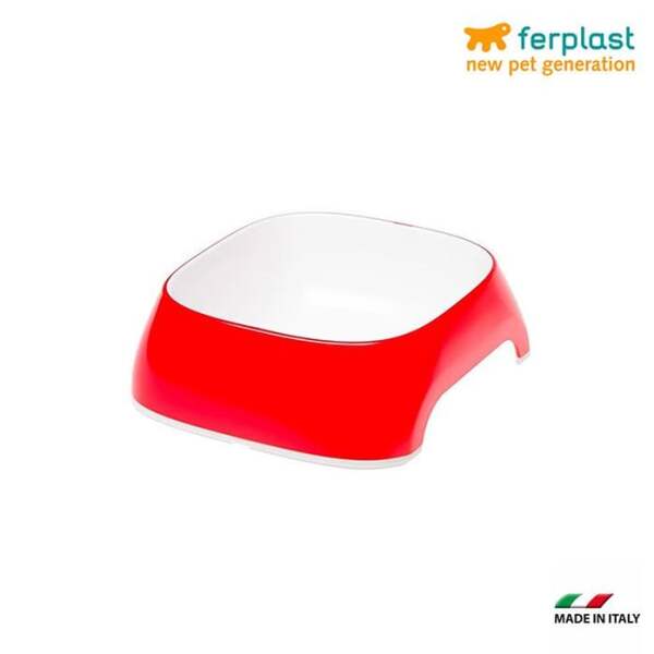 Ferplast Glam Small Red Bowl Mama Kabı - 1