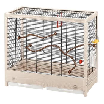 Ferplast Guilietta 5 Kuş Kafesi Siyah -SADECE İSTANBUL İÇİ TESLİMATA UYGUNDUR - 1