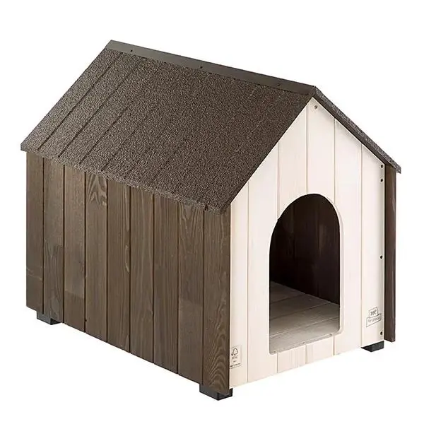 Ferplast Koya Ahşap Köpek Kulübesi Large-SADECE İSTANBUL İÇİ TESLİMATA UYGUNDUR - 1