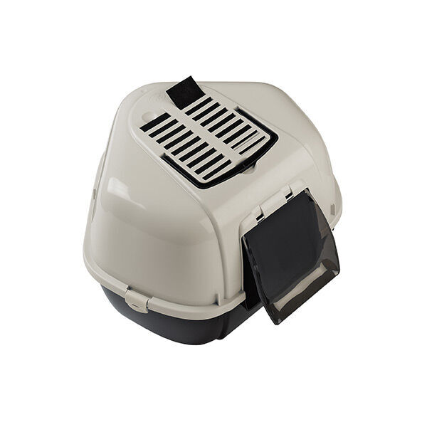 Ferplast Mika Filtreli Kapalı Köşe Kedi Tuvaleti 50x56x40 cm - 2