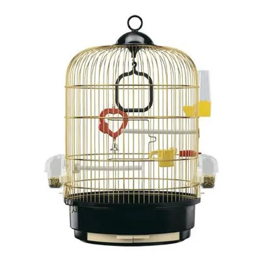 Ferplast Regina Kuş Kafesi Antik Pirinç - Ferplast