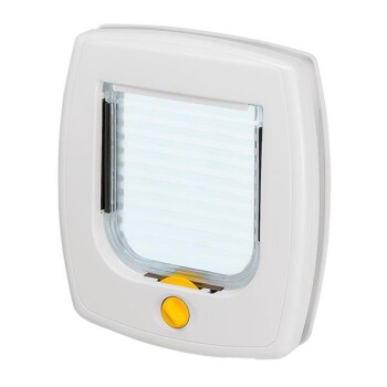 Ferplast Swing 3 Otomatik Kedi ve Köpek Kapısı Beyaz - 1