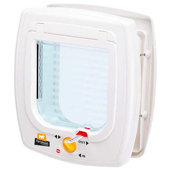 Ferplast Swing 5 Tünel Beyaz Kedi Kapısı13,5x13.7 - Ferplast