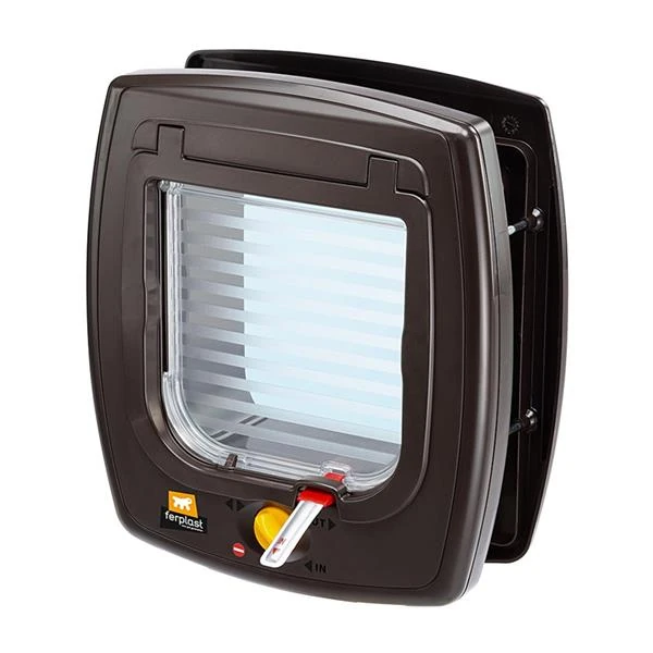 Ferplast Swing 5 Tünel Kahve Kedi Kapısı 13,5x13,7 - Ferplast