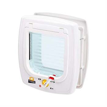 Ferplast Swing 9 Otomatik Kedi ve Köpek Kapısı Beyaz - 1