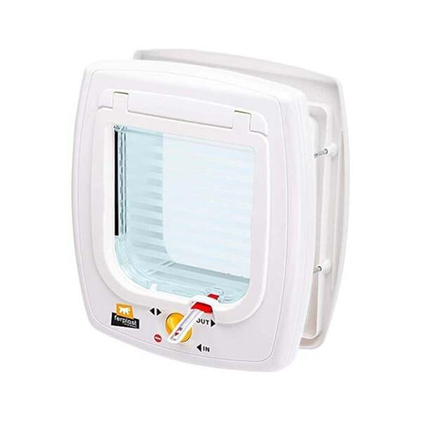 Ferplast Swing 9 Otomatik Kedi ve Köpek Kapısı Beyaz - Ferplast