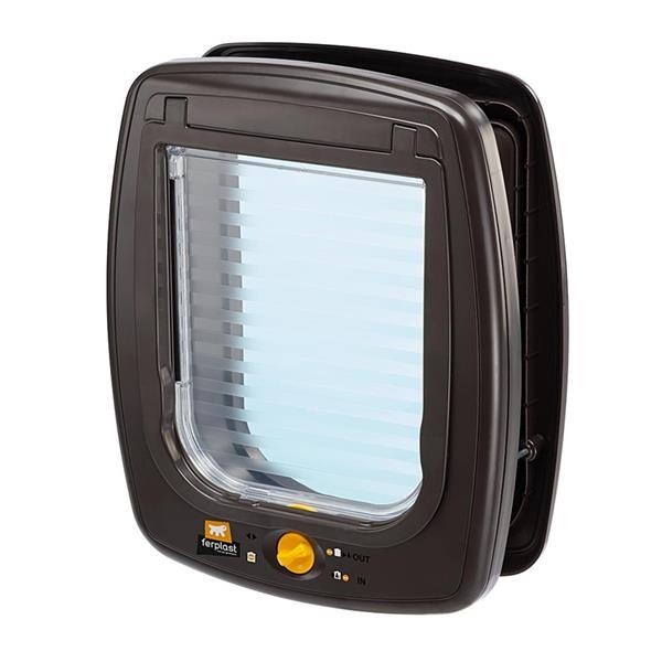 Ferplast Swıng 9 Otomatik Kedi ve Köpek Kapısı Kahve - Ferplast