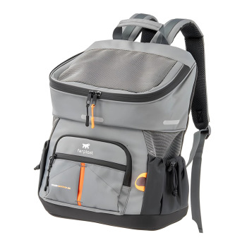 Ferplast Voyager 400 Evcil Hayvan Taşıma Çantası Gri 33x23x41cm - 1