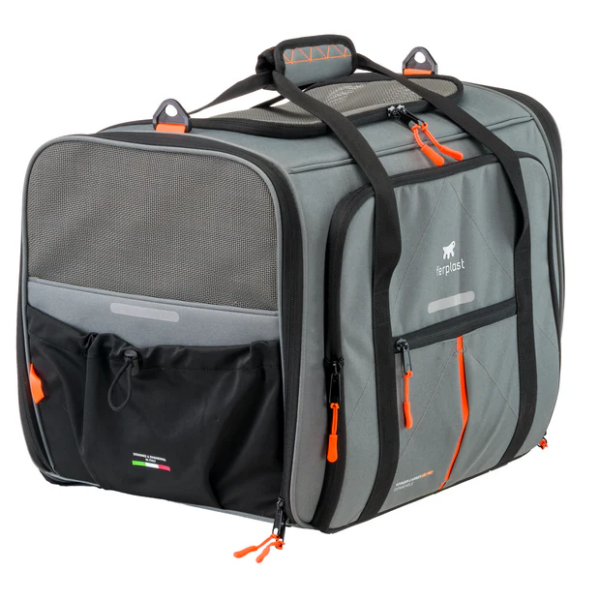 Ferplast Voyager Pro 450 Kumaş Taşıma Çantası-Gri - 1