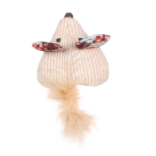 Flamingo Vınta Catnipli Tüylü Hışırtılı Fare Oyuncak - Flamingo 